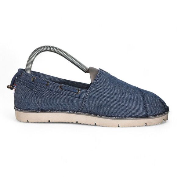 BOBS by Skechers Chill Flex New Groove Blue Denim 34315 Women's 8 - Picture 7 of 11